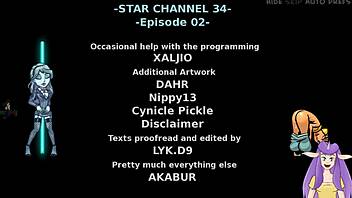 star chanel 34 early part 96, space battle?