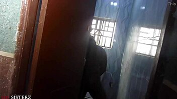 Old Comedy Man Fucks Wife in Bathroom