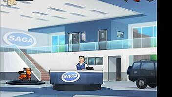 summertime saga 83 features brunette milf with big ass