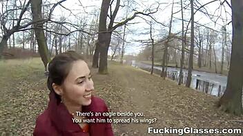 fucking glasses? squirrel foretells hot anal sex, blowjob, and cumshot with ananta shakti teen 18+.