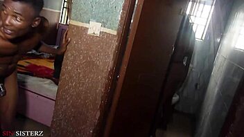 Old Comedy Man Fucks Wife in Bathroom