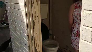 I love swallowing his cum and piss after gagging on his cock in the toilet! 🚽