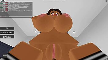 Amateur first time doggystyle riding