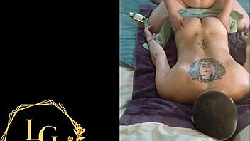 Busty French step-mom swallows my load after sucking