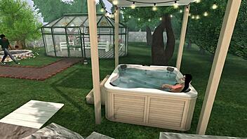 Sexy Outdoor Muff Diving Leads to Pussy Licking Cumshot Orgasm