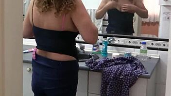 I love how my Latina wife gets ready to fuck, she adores his cock.