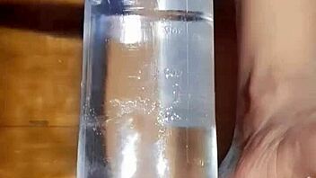 Myanmar gay guy experiments with raw homemade anal insertion in solo play.