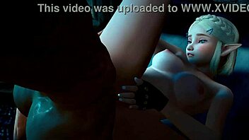 Zelda Rides Big Dick In Uncensored Hentai Animation Episode 1!