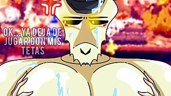 I adored Tabi in Friday Night Funkin, Boyfriend gave him oral passionately.