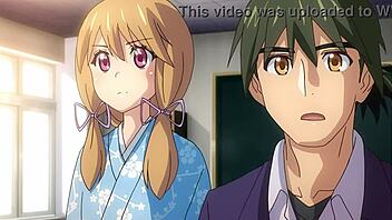 Nobunaga-sensei no osanazuma 11 featuring big tits in anime style