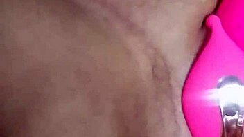 massive squirt all over the camera with remote vibrator and dildo 😍