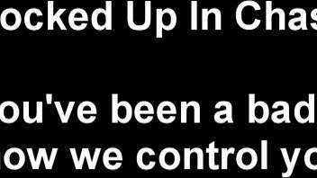 I Am Going To Stuff Your Useless Cock Into This Tiny Cage While You're Bound