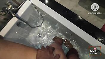 Quickie with hot Thai MILF ends with a creampie surprise