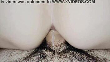 quick anal session with hairy couple