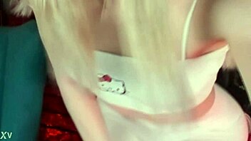 Sweet Eaton in Tight White Leggings, Teasin’ on Cam, Oops!