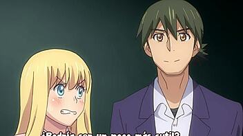 Nobunaga-sensei no osanazuma 11 featuring big tits in anime style