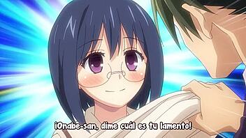 Nobunaga-sensei no osanazuma 11 featuring big tits in anime style