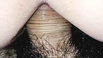 quick anal session with hairy couple