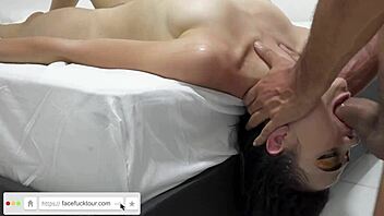 Damn, beauty queen, that sloppy facial messed you up!