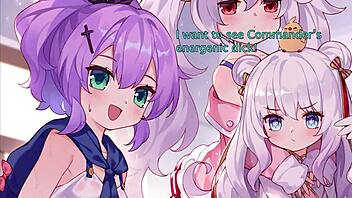 i'm givin' ya jerk off instructshuns with azur lane feet hentai