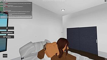 Amateur first time doggystyle riding