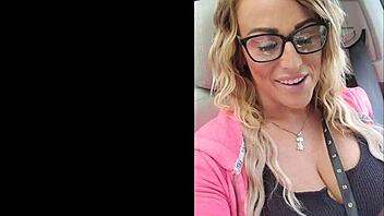 Paris Knights Gags On Two Fat Cocks