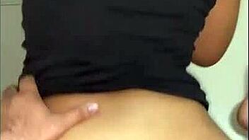 Mother's friend shows thongs to provoke, then doggystyle with big cock