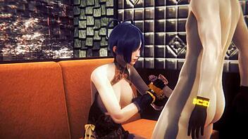 Genshin Impact Hentai - Xianglin's Uncensored Handjob and Anal in Japanese Anime Game Porn