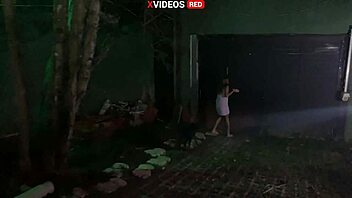 Young girl in towel gets facial