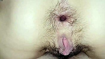 quick anal session with hairy couple