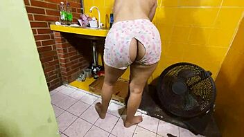 Hey, stepmom, open your underwear for my cock to slide in now?