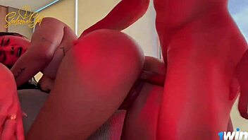 Sleepover turns into threesome with step brother in law