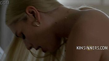 Blonde sister-in-law with big natural tits betrays her husband