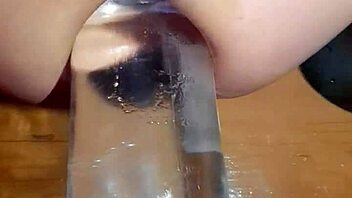 Myanmar gay guy experiments with raw homemade anal insertion in solo play.