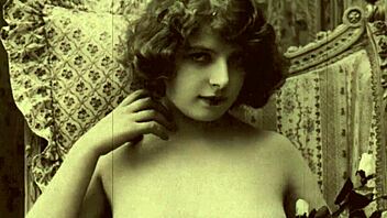 Retro porn with hairy and beaver scenes in antique settings