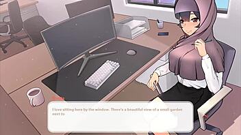 Tsundere Milf Teases with Massive Tits! Out of Cleavage!