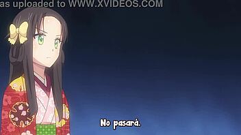 Nobunaga-sensei no osanazuma 11 featuring big tits in anime style