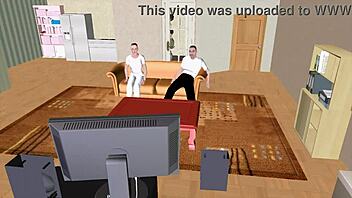 Yuna-Sensei's Home Visit From Internet Art Concern