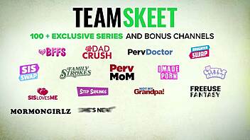 stepdaughters ask, daddy, join our kinky party?