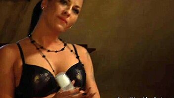 Push that strapon deeper in my pussy, mistress?