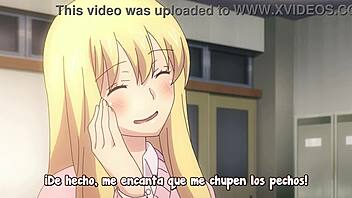 Nobunaga-sensei no osanazuma 11 featuring big tits in anime style