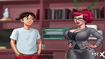 Redhead Gets Pussy Sex In Summertime Saga Episode 62