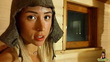 fucked the young blonde bath attendant