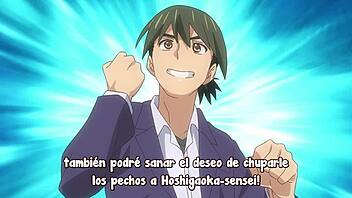 Nobunaga-sensei no osanazuma 11 featuring big tits in anime style