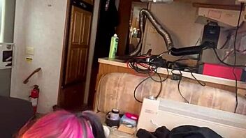 omg, beautiful gal takes on huge hard cock... so hot