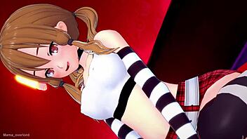 Traviesa hermanastra quiere jugar con una polla antes de dormir pero acaba follada.