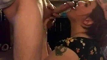 Chubby BBW Takes Monster Cock Anal