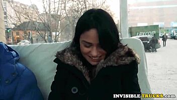 Public Cumswallower Babe Enjoys Giving Brain!