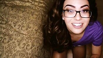 stepbro finds porn on stepsis amina allure's pc and fucks her in fantasy