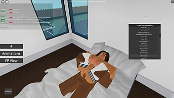 Amateur first time doggystyle riding